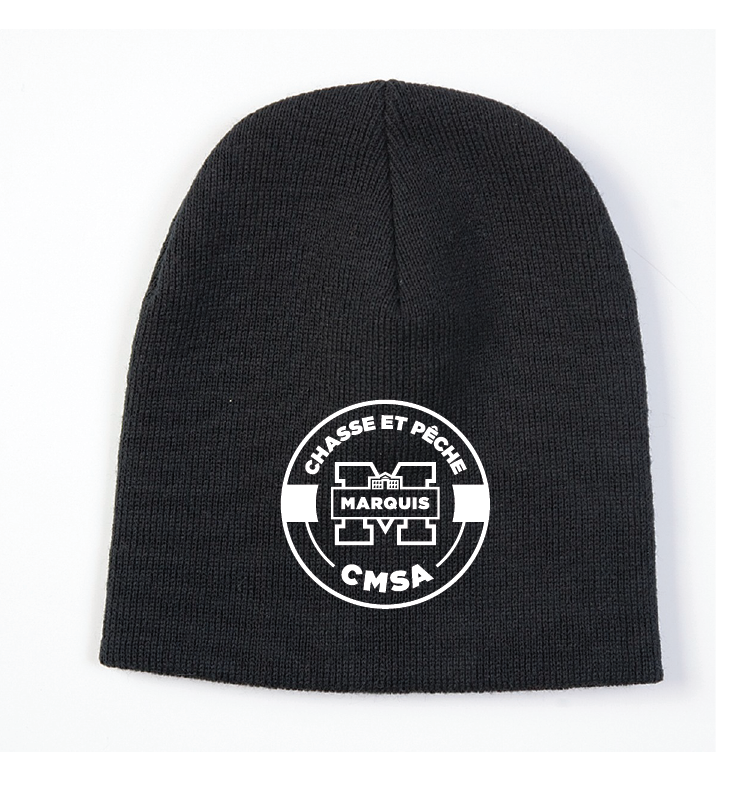 Tuque brodée C105 NOIR