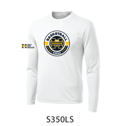 Chandail manche longue S350LS BASKETBALL ADULTE