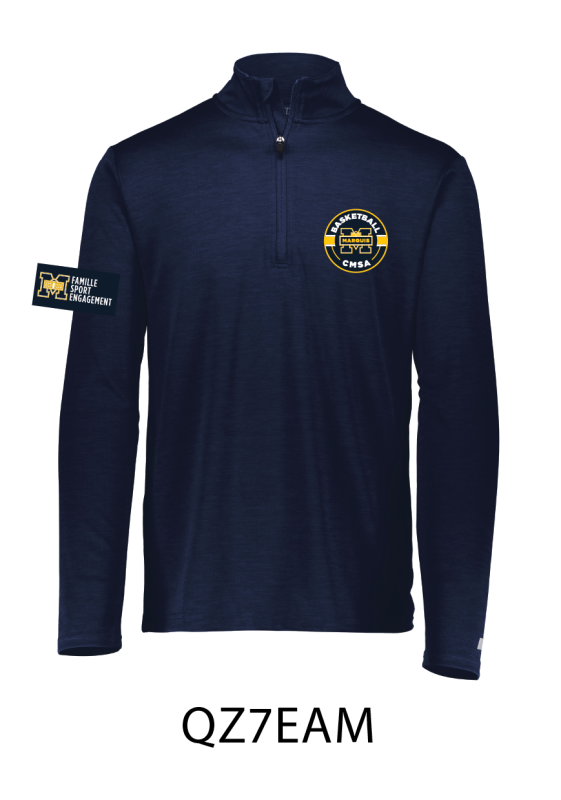 1/4 Zip Russell QZ7EAM BASKETBALL ADULTE