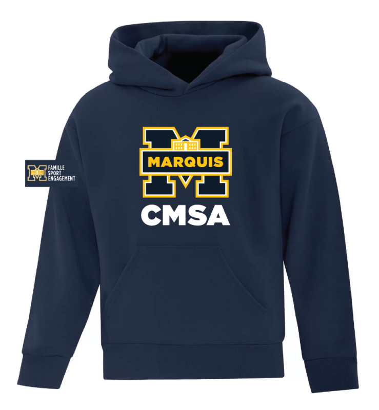 Chandail capuchon ATCY2500 JUNIOR NAVY